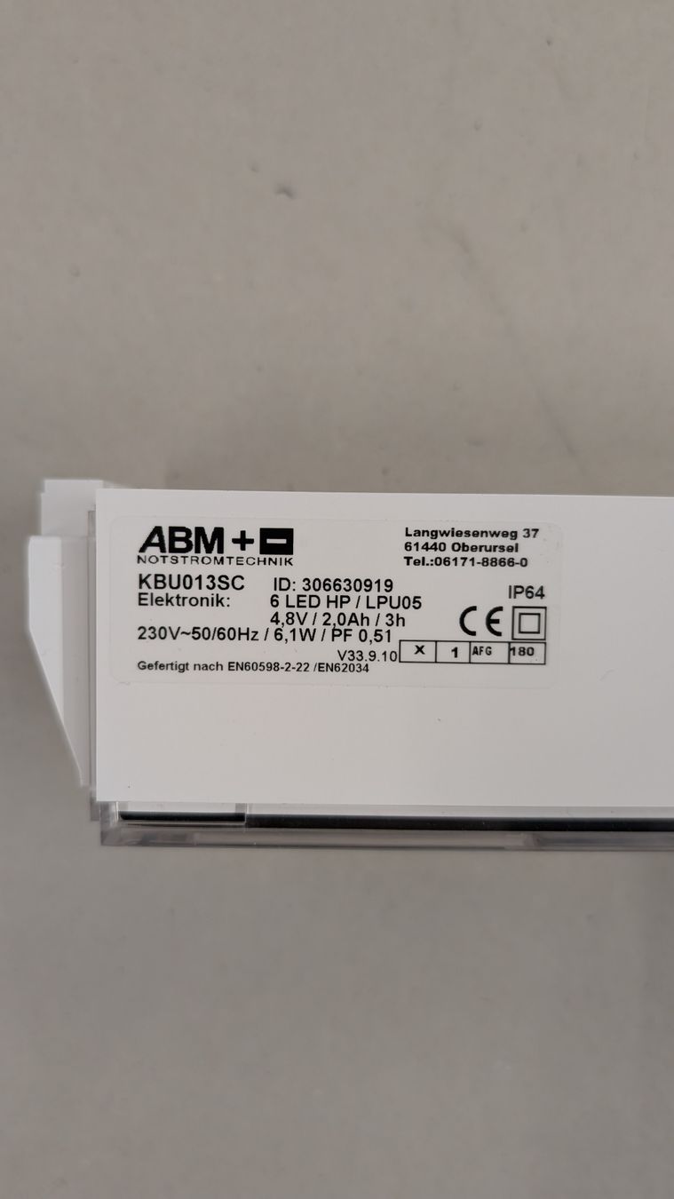 Lampadari & plafoniere: Notleuchte Typ KBU013SC Notbeleuchtung – Nuovo e nell'imballaggio originale da Volketswil venduto da mar_c5pv 2