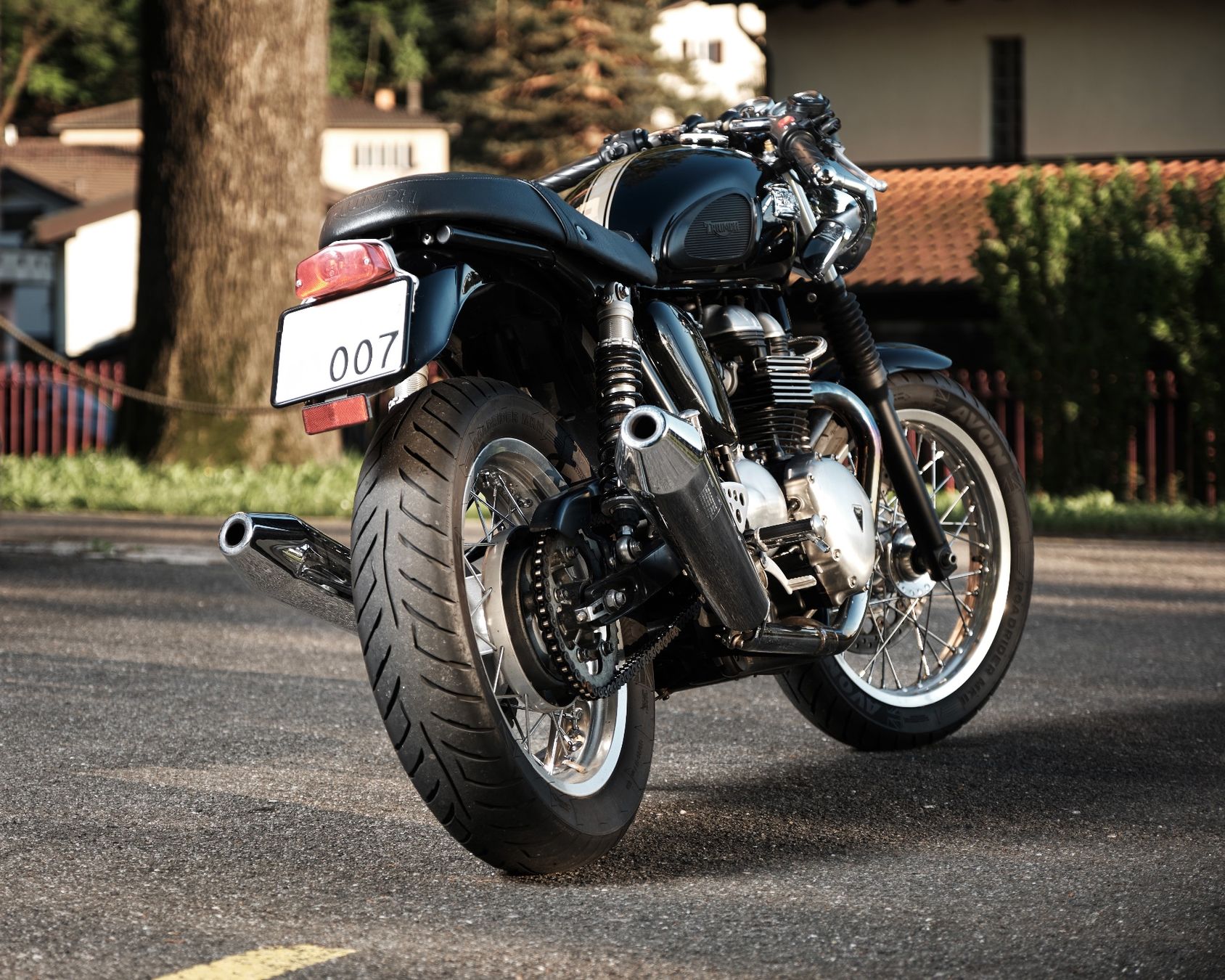 Triumph Strada: TRIUMPH THRUXTON 900 – Usato da Melano venduto da Vintage-Life 7