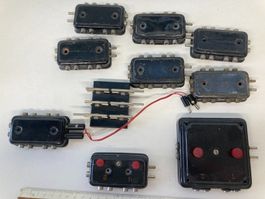 10er Set Märklin Spur 0 13722/2, 13723 N Verteilerplatten