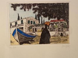 Erwin Bracher orig. Litho von 1981