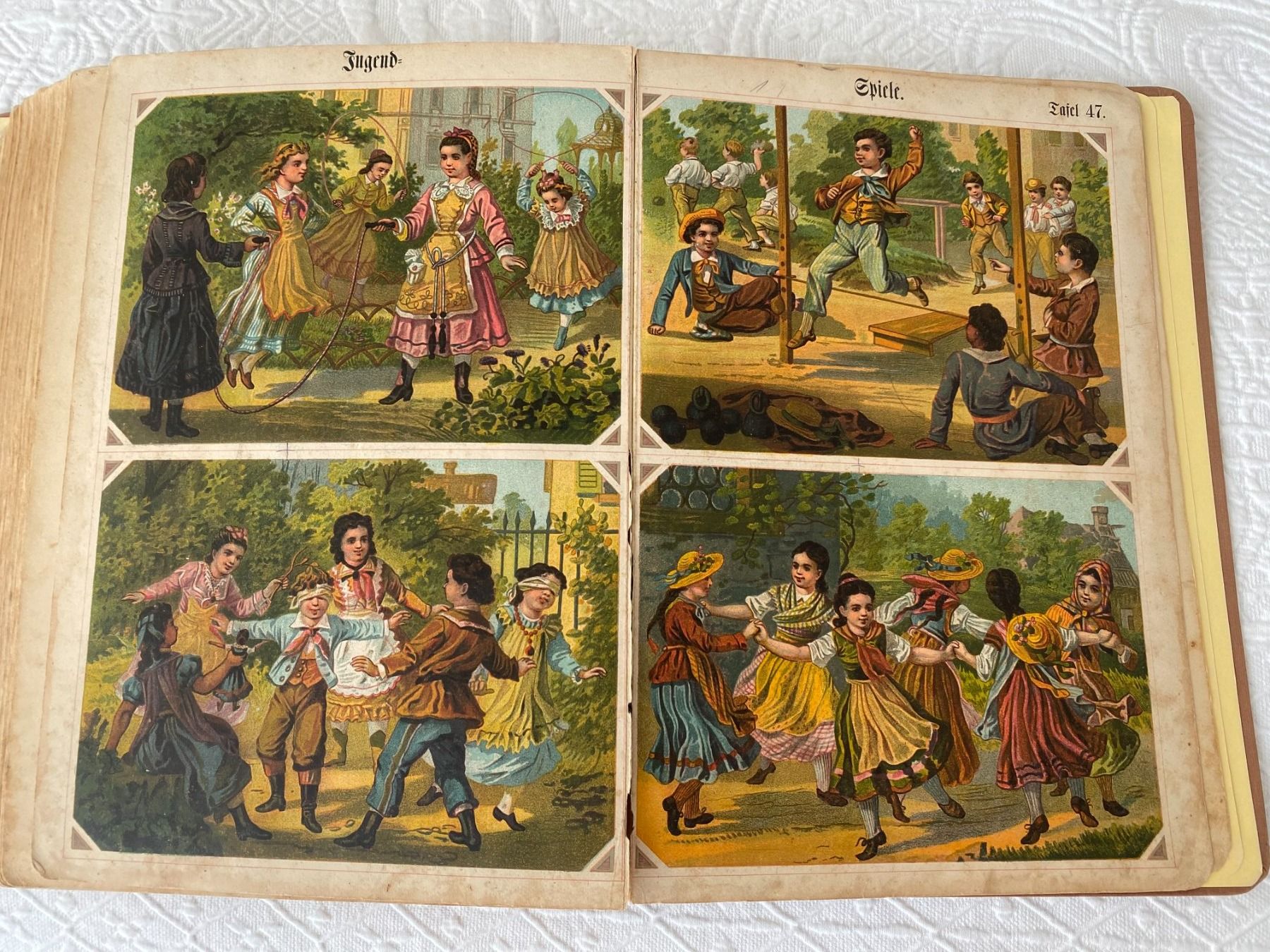 Libri: Antikes Kinderbuch "J. Staub's Bilderbuch" – Usato da Unterterzen venduto da bac_287t 9