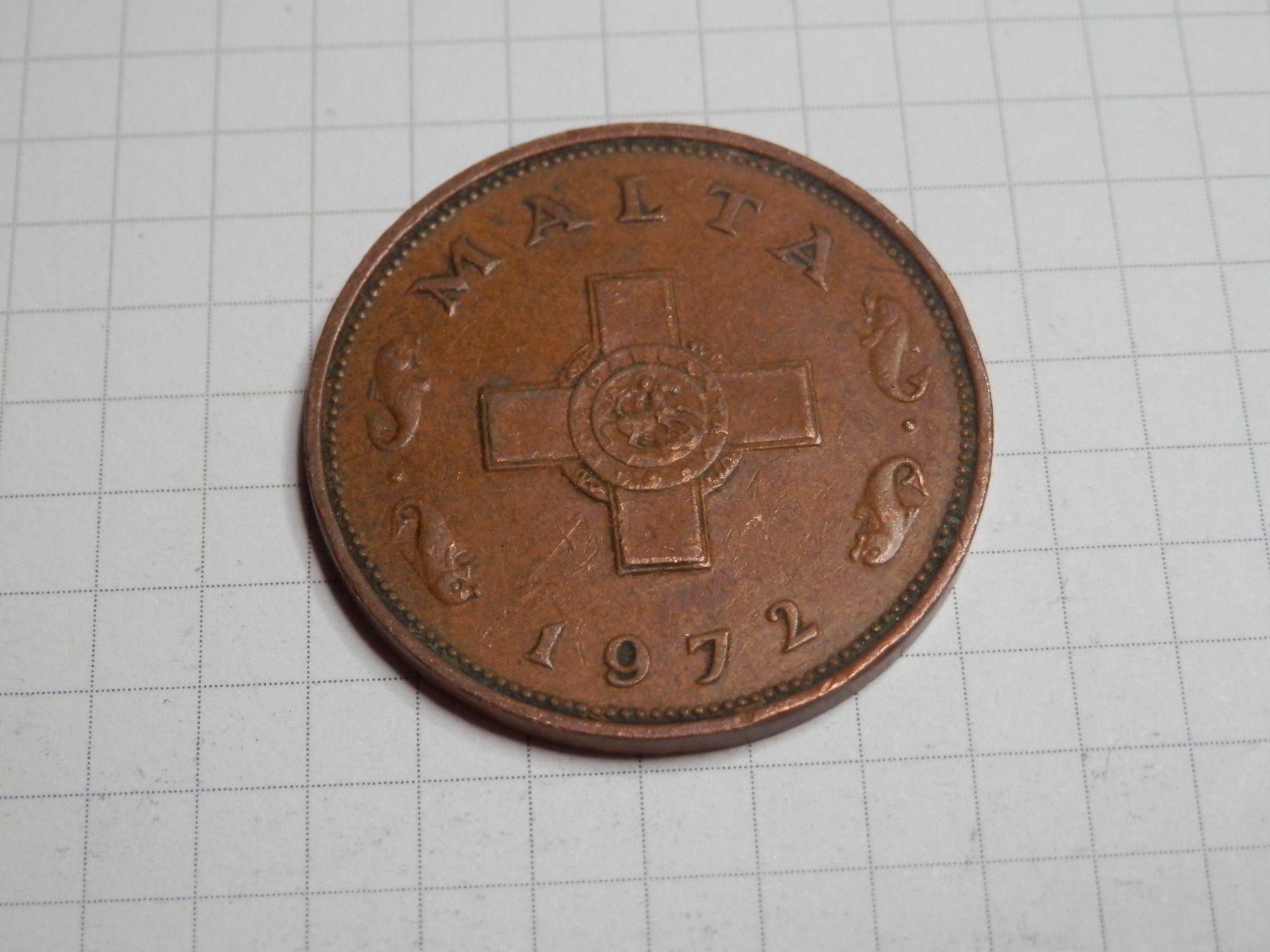 Tutti le monete: Malta 1 Cent, 1972 – Usato da Weiach venduto da weiach81