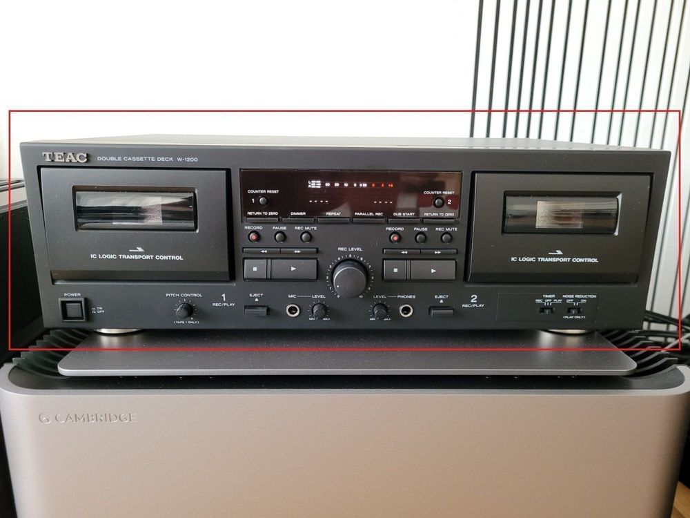 TEAC W-1200 Cassette Player Price - - Hi-Fi Home Cinema - Foto 3
