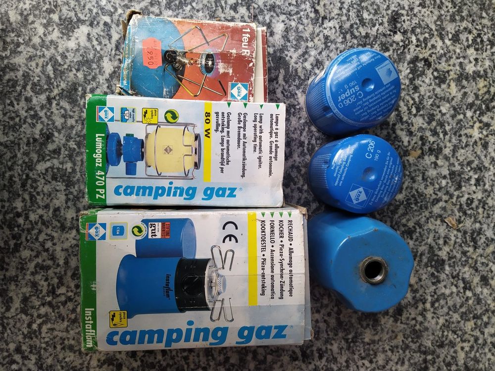 Recharge de bouteilles de gaz Hendi Butane - Réchaud à gaz - Bouteilles