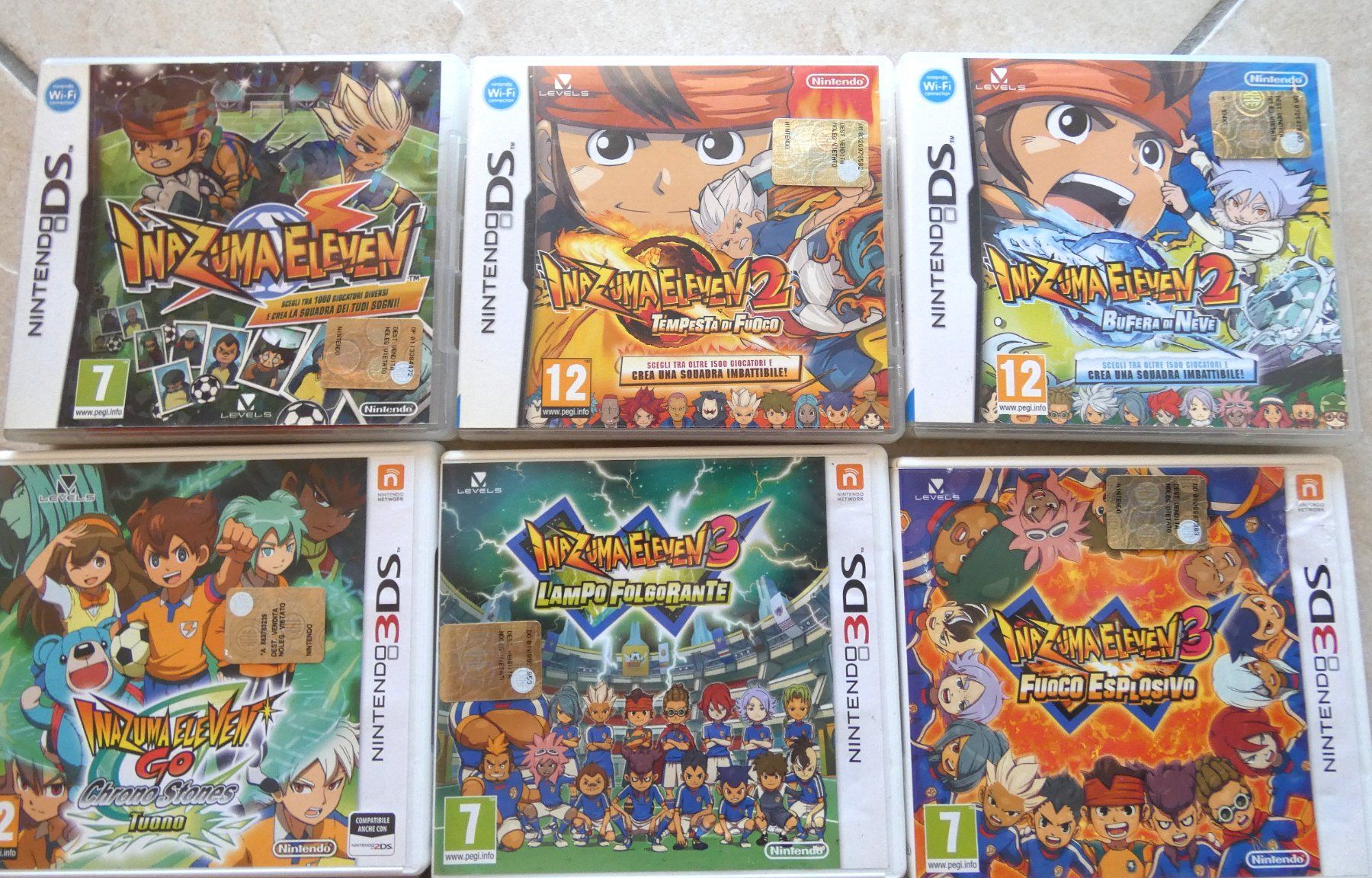 Nintendo Jeux: Nintendo DS/3DS - INAZUMA ELEVEN Collection – D'occasion à La Sarraz par classicworldcoins 1