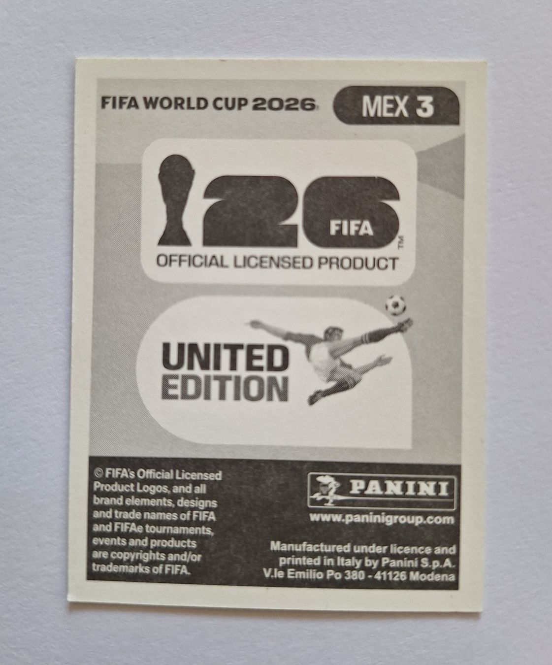 Panini Carte collezionabili: Panini Johan Vásquez MEX 3 – Nuovo (secondo la descrizione) da Romanens venduto da Crocette 1