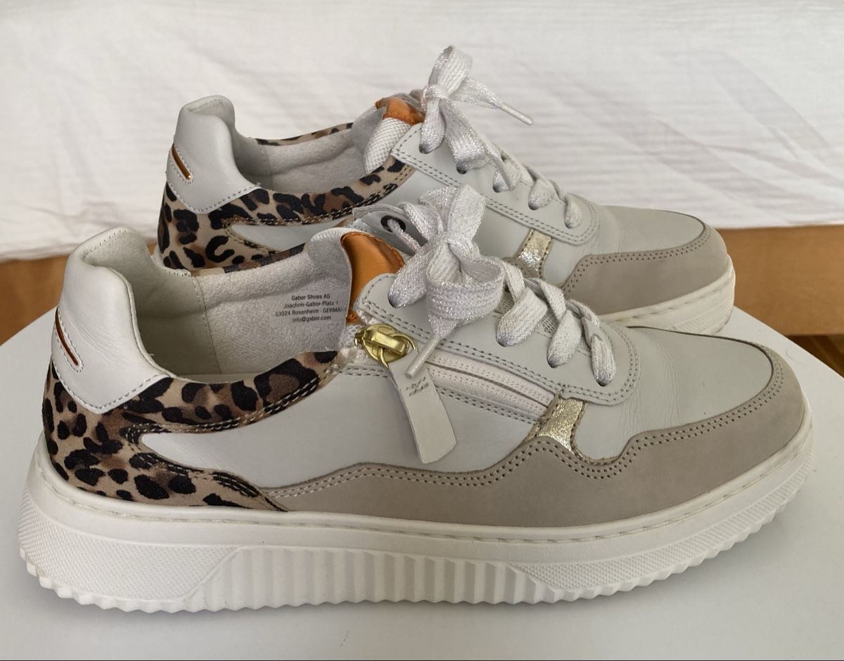 Gabor Scarpe da donna: Gabor Sneaker Gr. 37,5 Leder – Usato da Riehen venduto da Estello