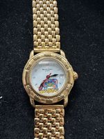 Michel Jordi Armbanduhr Swiss Edition 1991 goldfarben