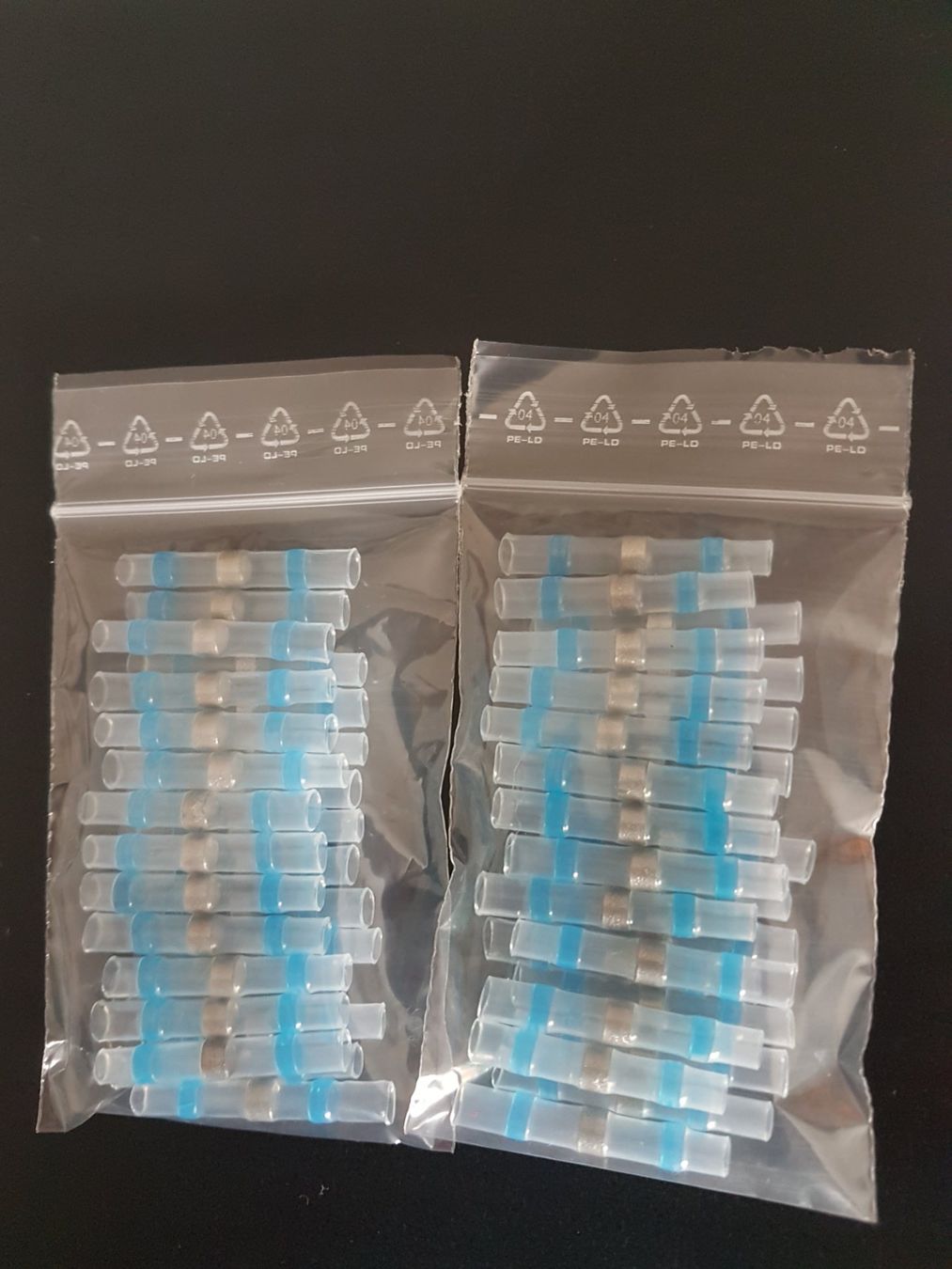 Componenti elettronici: 100 Stück Lötverbinder blau – Nuovo e nell'imballaggio originale da Perlen venduto da shelbycobra 4