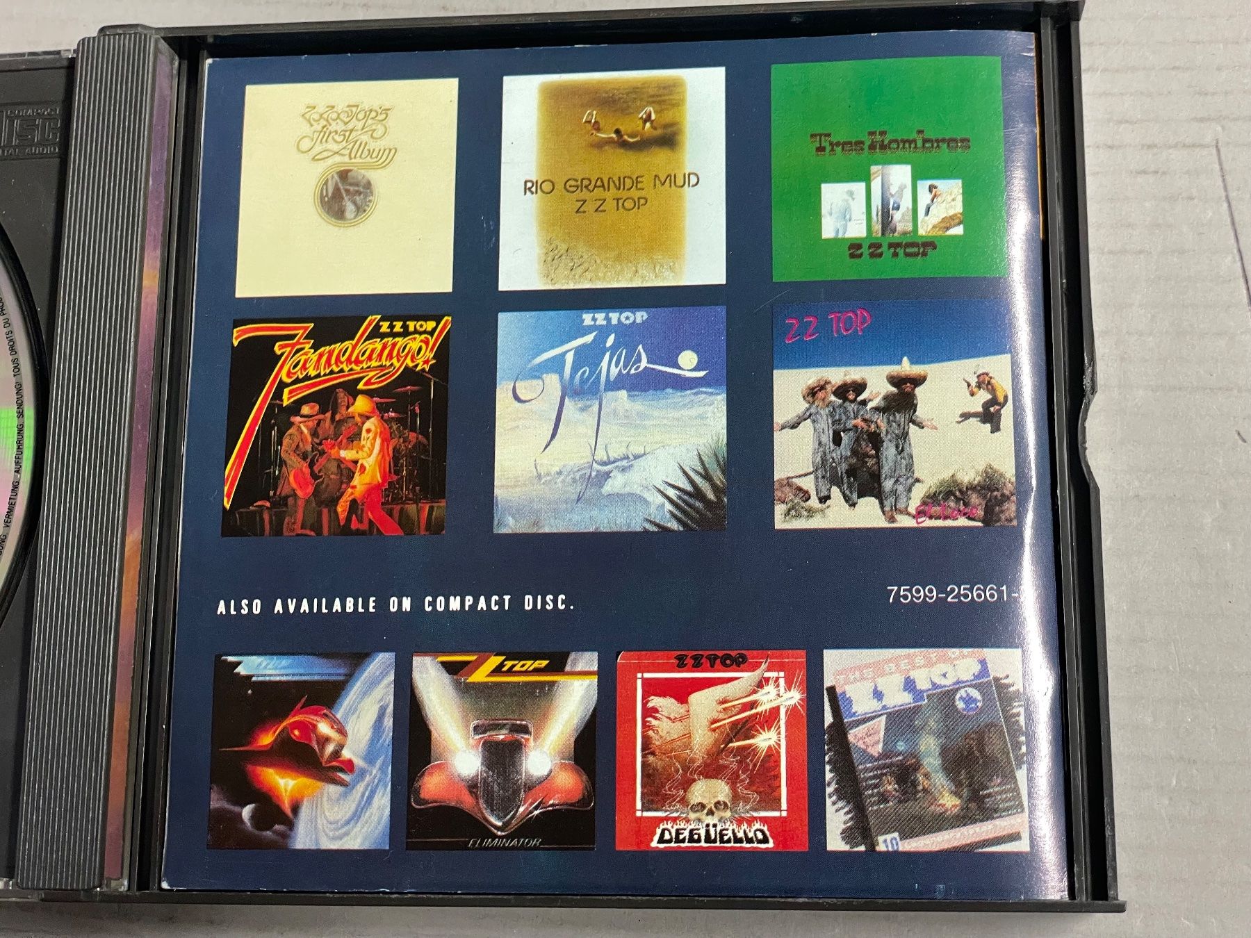CD: ZZ Top-The Sixpack – Usato da Muri b. Bern venduto da AdidasCollector 4