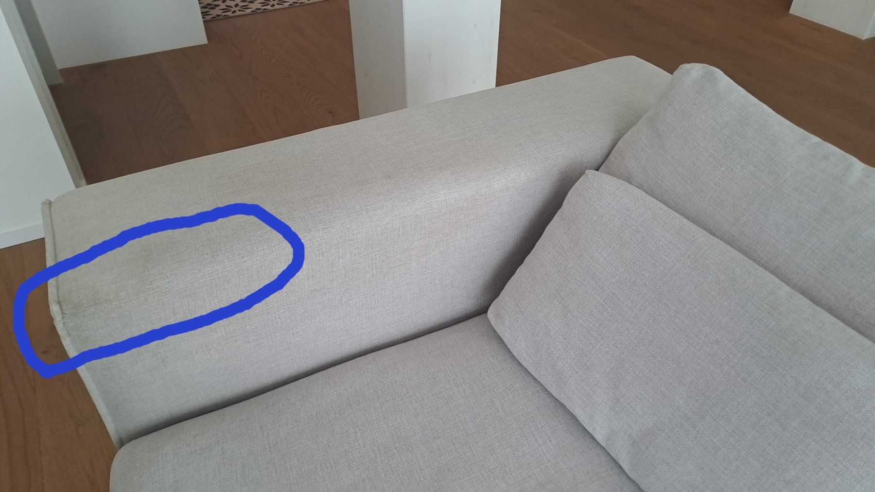 Pfister Sofas: Ecksofa hellgrau Stoff Brindisi Xora – D'occasion à Winterthur par mag_6zt2 5