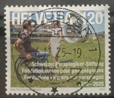 2025 50 Jahre Paraplegiker Stiftung Vollstempel