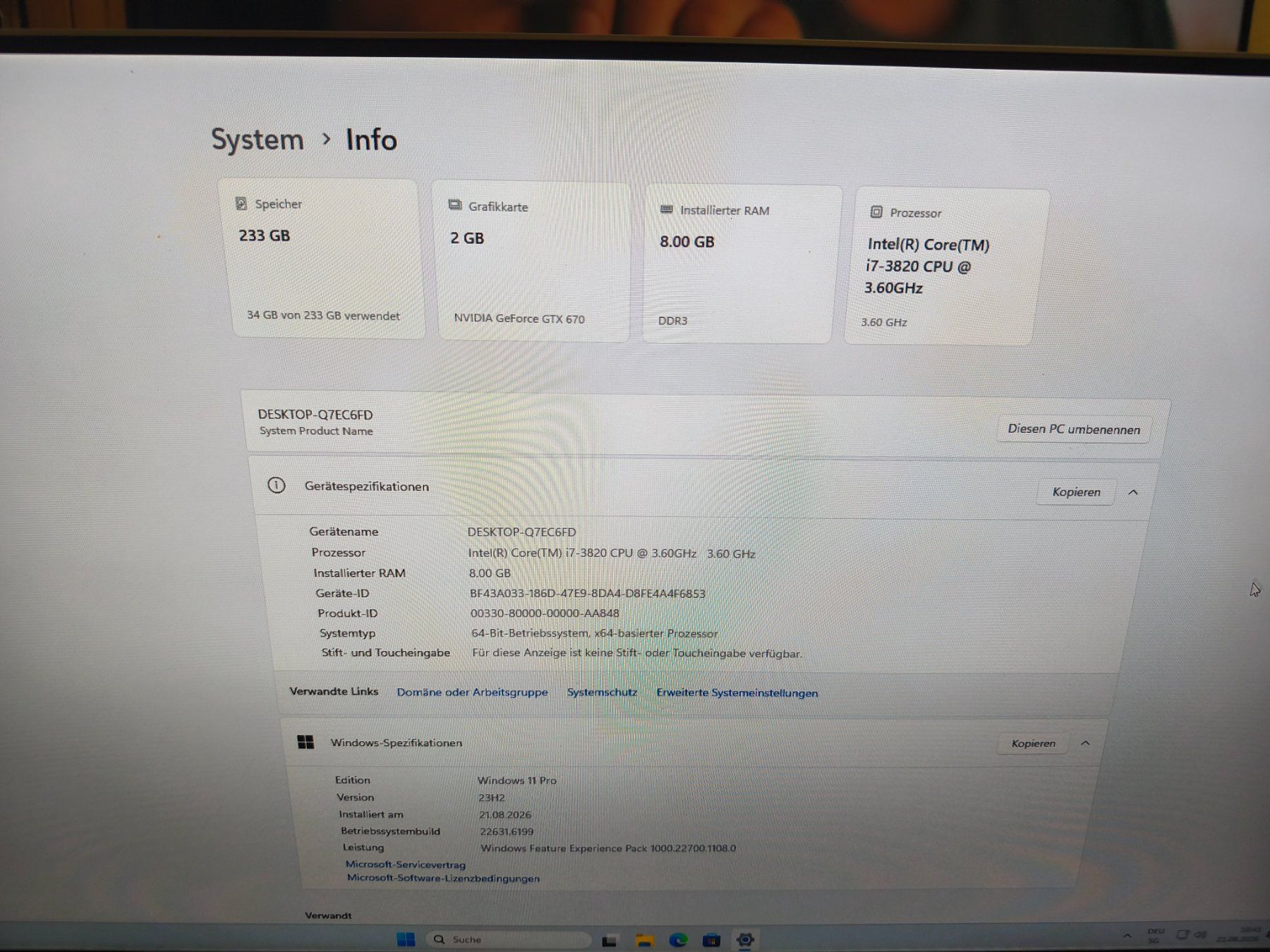 Asus PCs: Asus R480 Coolnng Master – Gebraucht aus Burgdorf von weggu.666 6