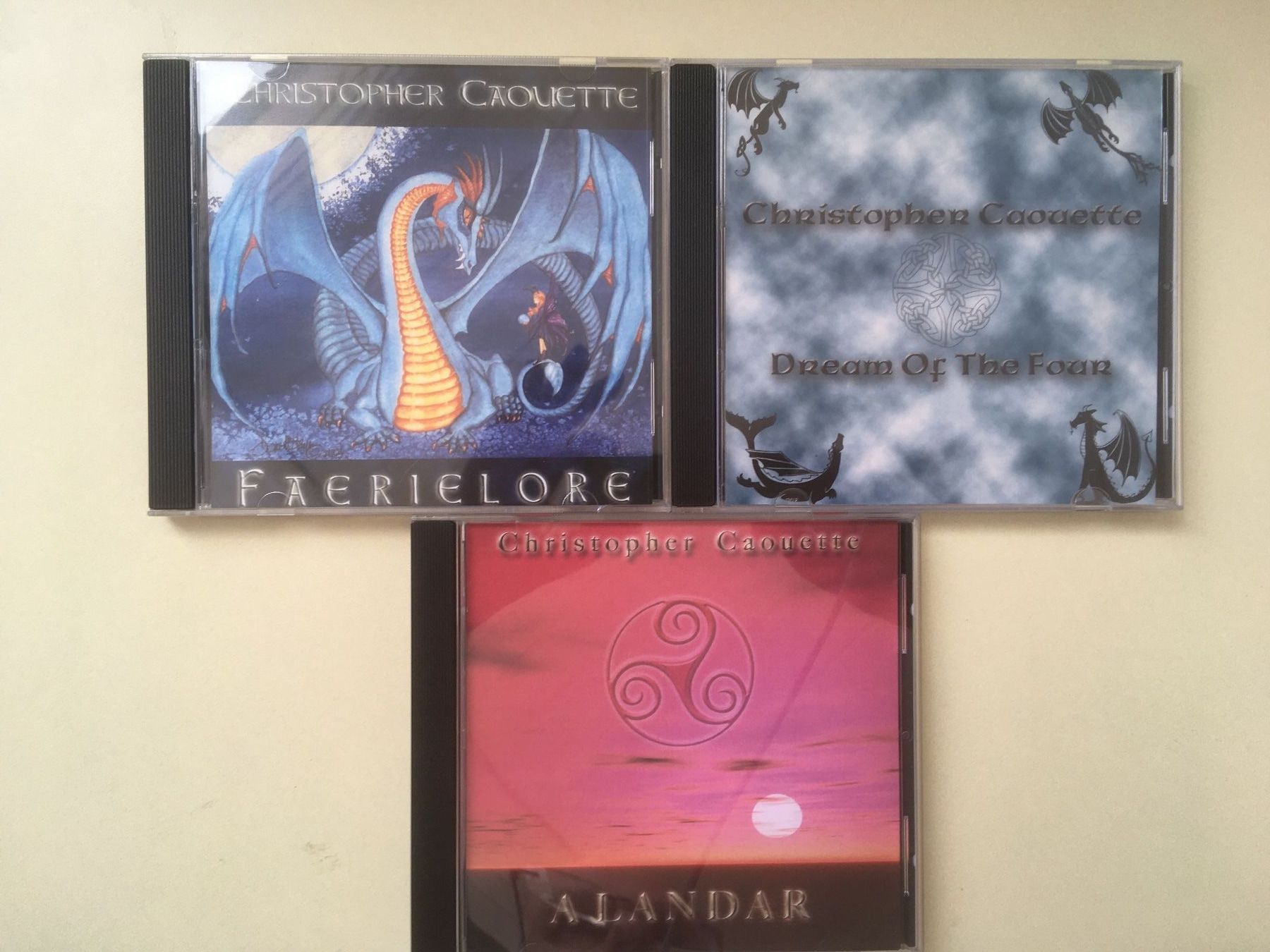 CDs: Christopher Caouette 7 CD-Sammlung Epic Fantasiemusik – Gebraucht aus Rüti ZH von Ochello