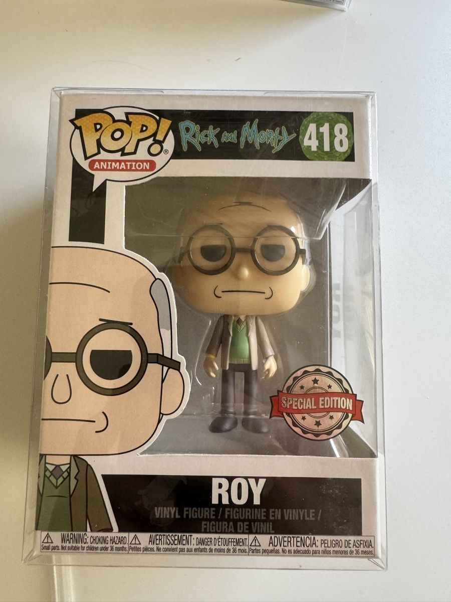 Funko Statuette: Funko Pop Rick and Morty Roy – Nuovo e nell'imballaggio originale da Viganello venduto da BlackPanda0003
