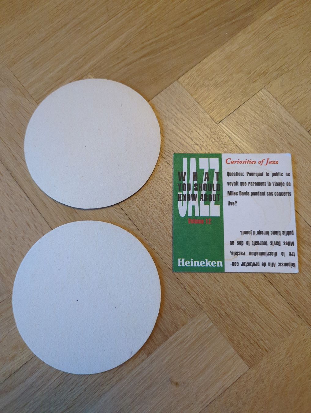 Heineken Untersetzer: 3 Heineken Bierdeckel  – Gebraucht aus Muraz (Collombey) von cdo_pss9 1
