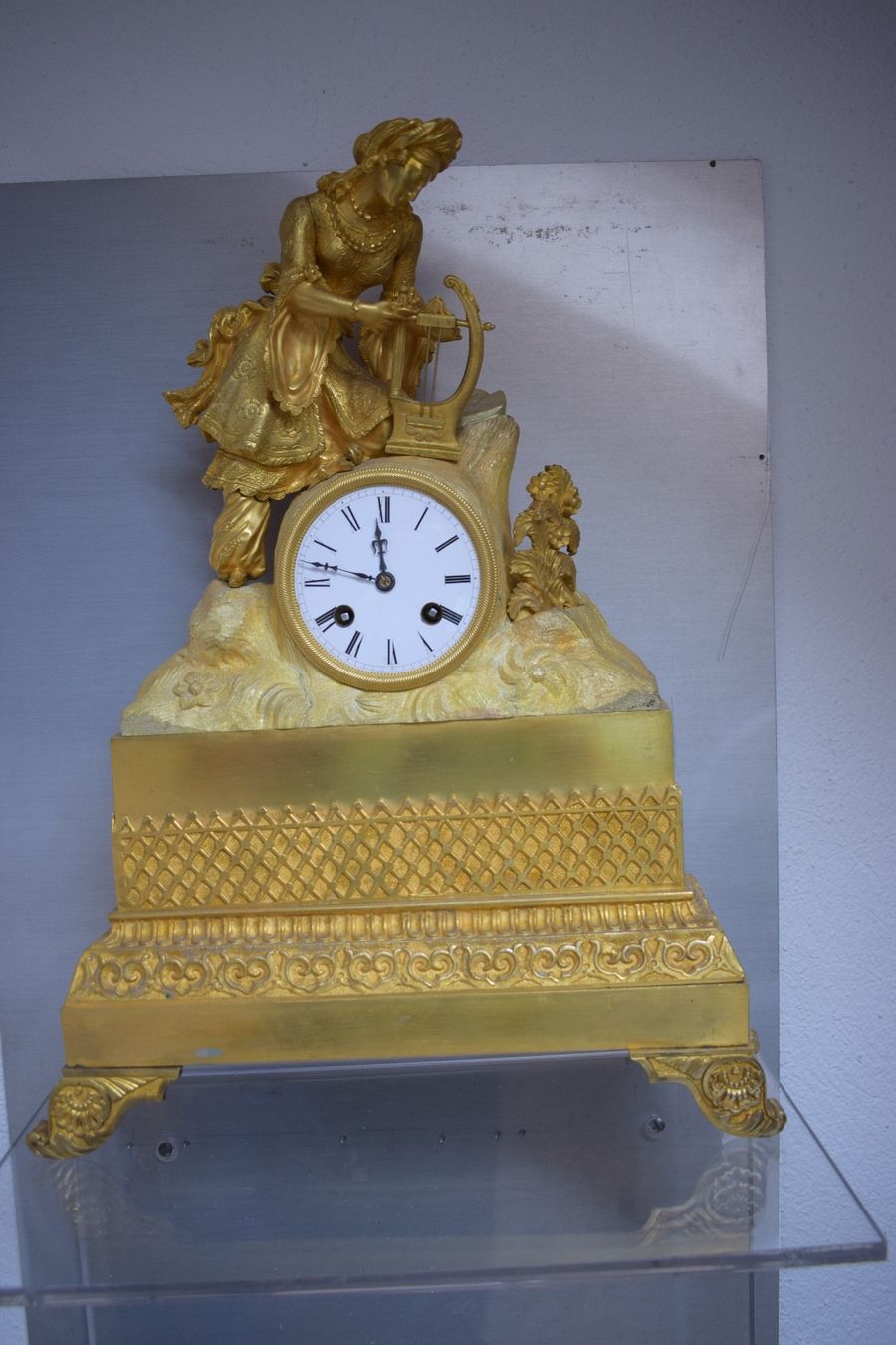 Orologi da terra & Orologi da parete: Pendule de cheminée-Kaminuhr – Usato da St-Légier-Chiésaz venduto da Antichorloge