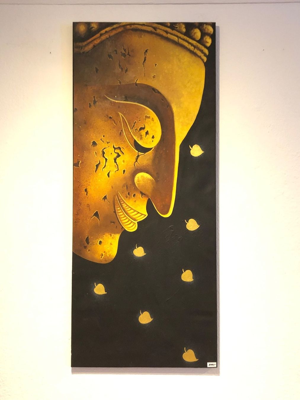 Gemälde: Buddha Gemälde – Gebraucht aus Horn von raldio