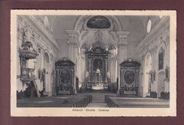 ALTDORF - Kirche - Inneres - 1930 // Eckbug //