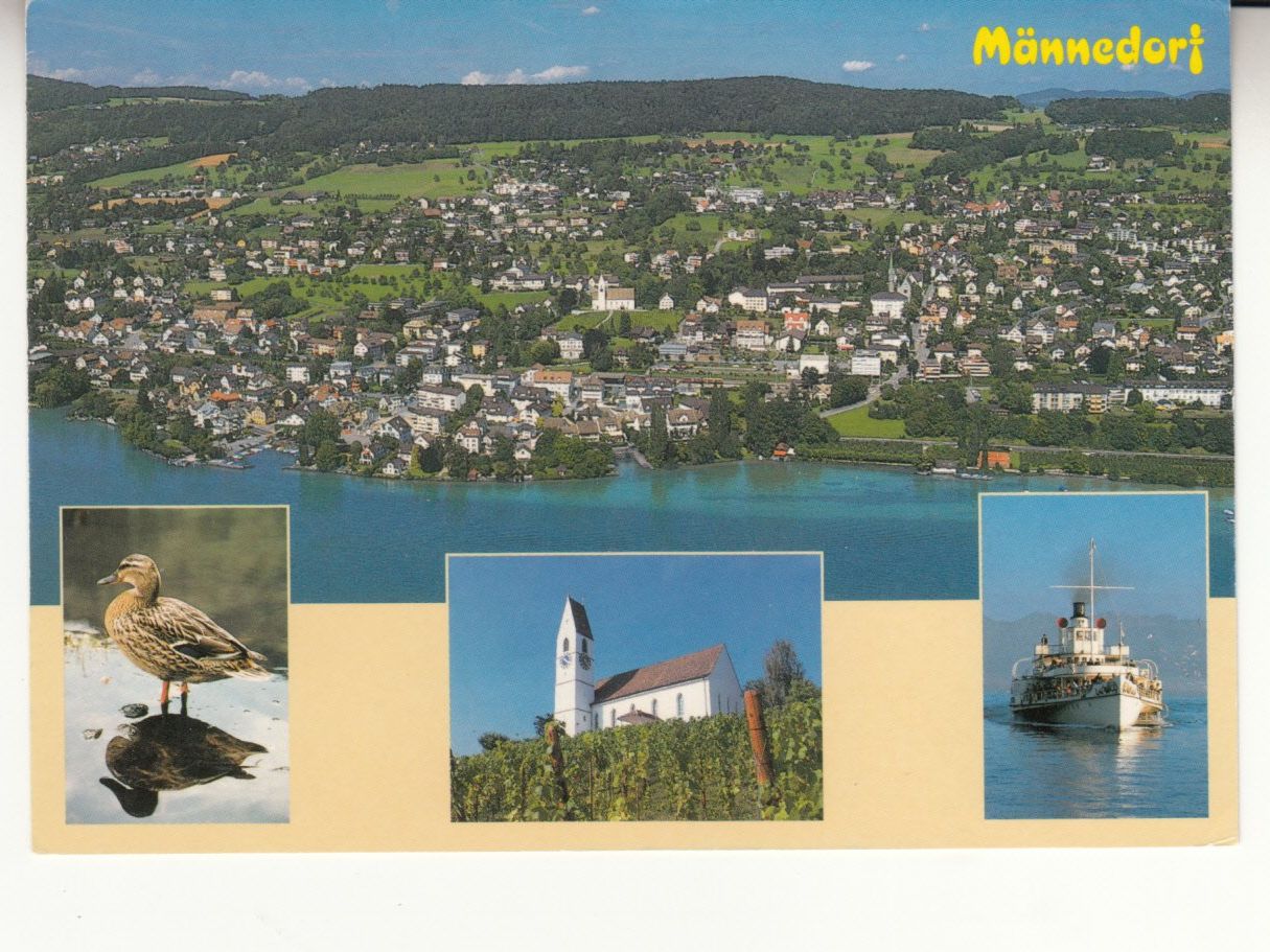 Cartoline postali: Männedorf 1998 – Usato da Bürglen TG venduto da StampGraf
