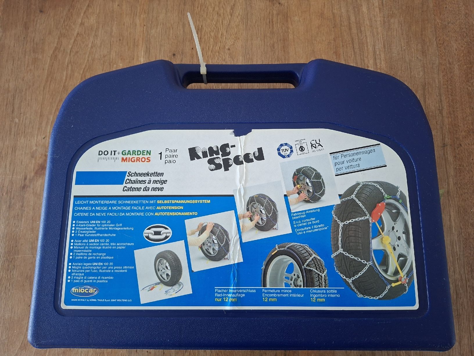 Schneeketten: Schneeketten RING-SPEED 6210.465  – Neu (gemäss Beschreibung) aus Seuzach von Strandkorb_
