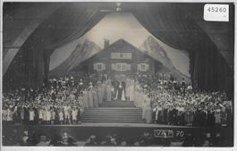 Eidg. Schützenfest in Aarau 1914 - Festspiel: Schlussscene