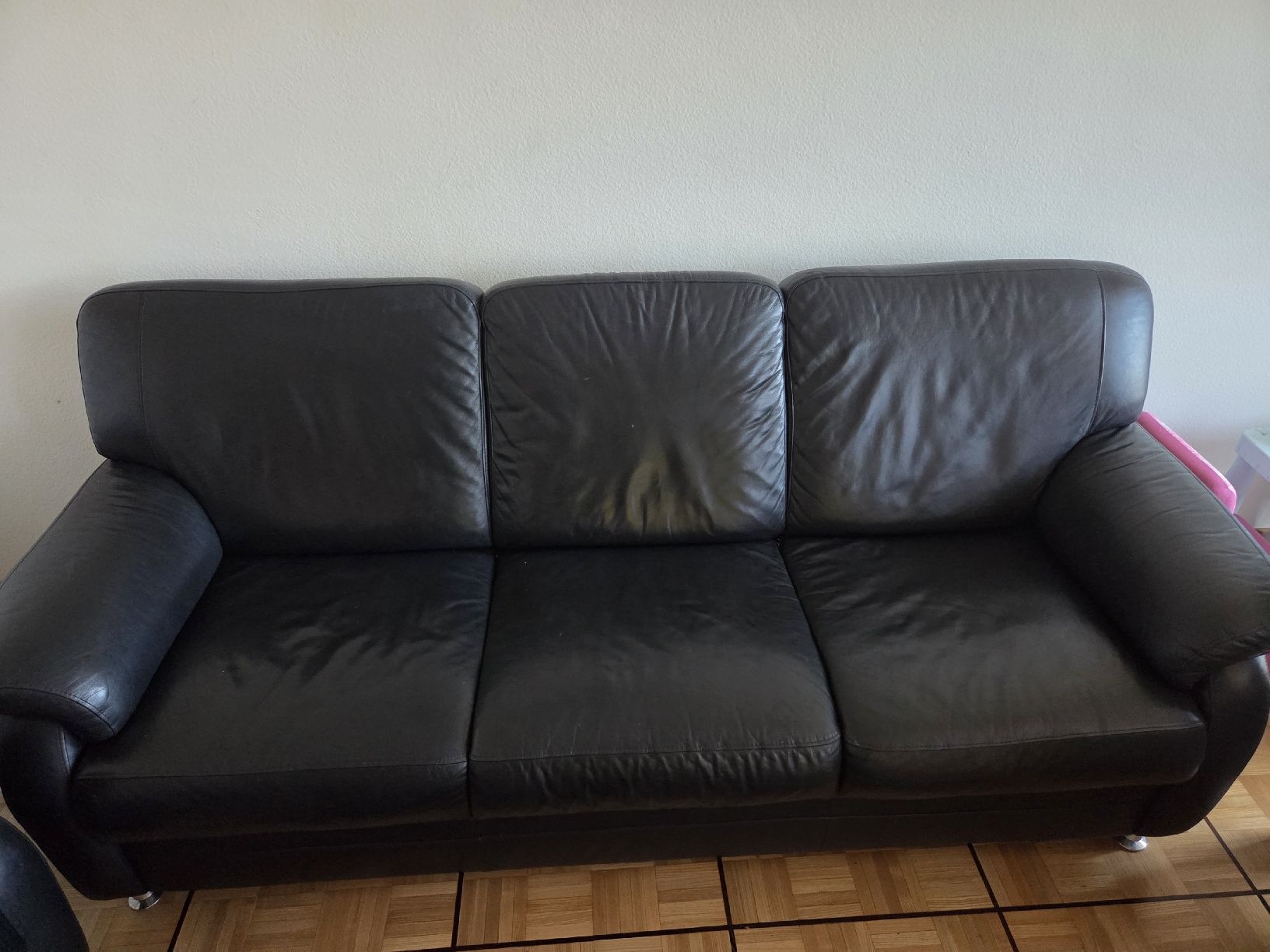 Sofas: 3er & 2er Ledersofa – Gebraucht aus Zürich von ica81