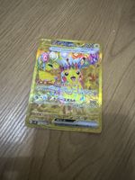 Carte Pokémon Pikachu ex japonaise version dorée rare