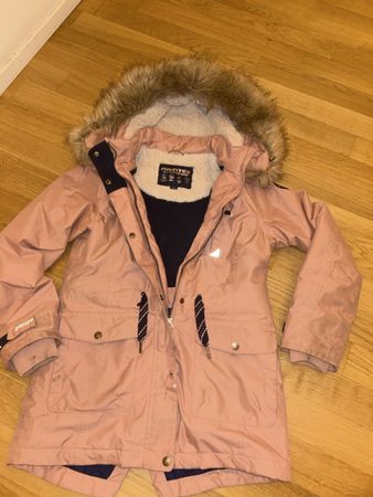 Raintex Winterjacke Gr. 152, warm & wasserdicht