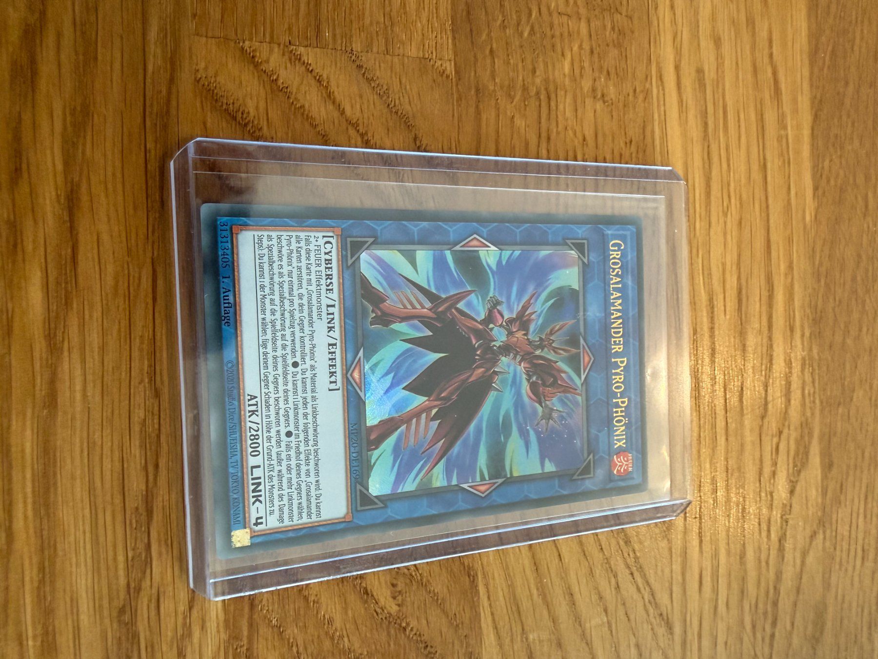 Yugioh Carte collezionabili: Grosalamander Pyro-Phönix, MP20-DE169 – Usato da Amriswil venduto da sim_nlb6