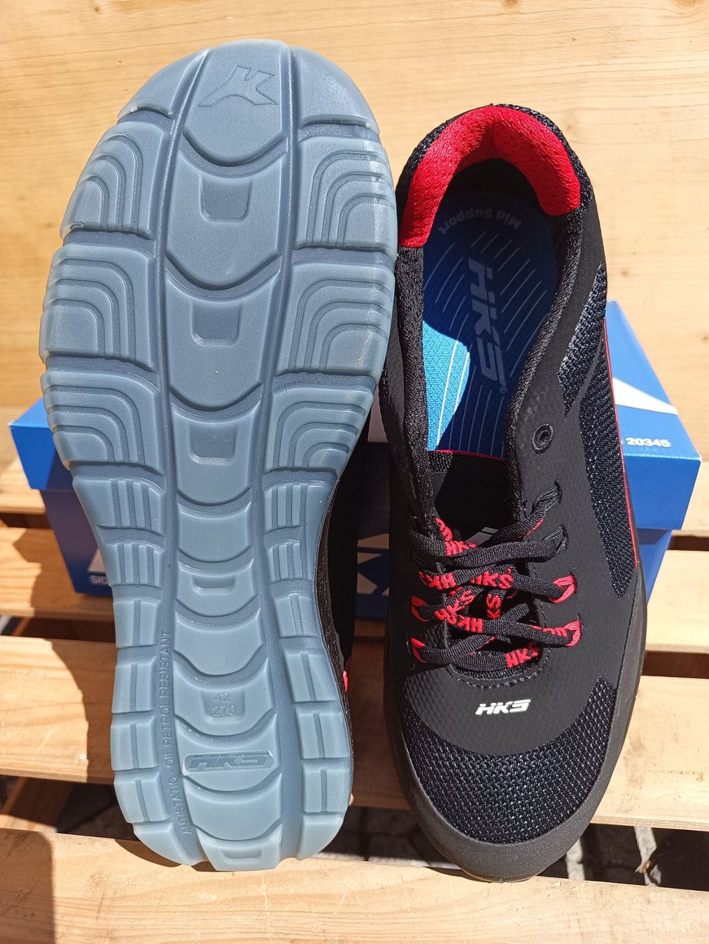 Herrenschuhe: HKS Sicherheitsdchuhe S1 SRC 42 – Neu und originalverpackt aus Oberegg von A-Z.Handel.Loehrer 4