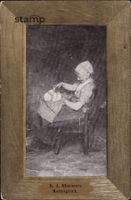 1906 AK B. J. Blommers _ Mutterglück