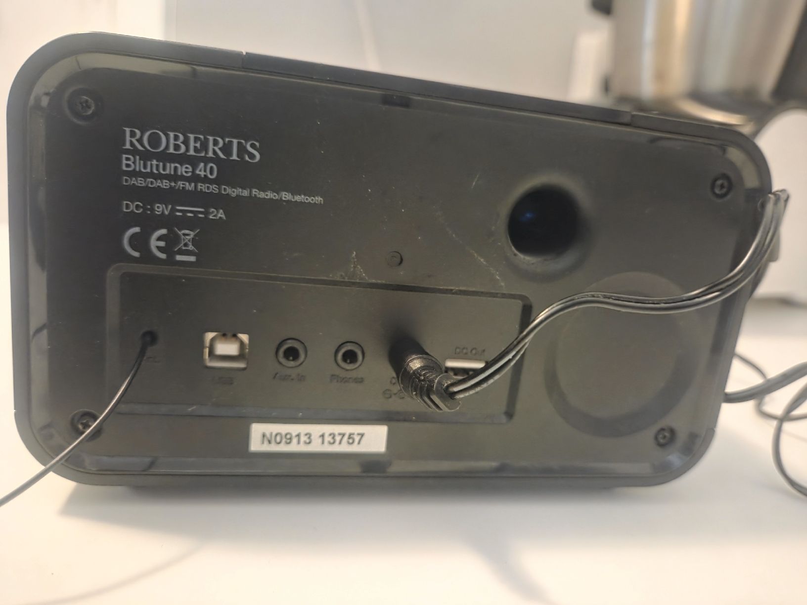 Radio: ROBERTS Blutune 40 DAB+ FM Radio Bluetooth schwarz – Usato da Flawil venduto da Hamdia12 7