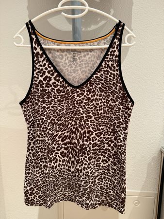 Sommer Top MARC CAIN Leo Print Gr. N5, EU 42