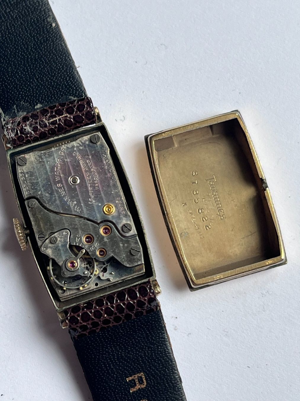 Orologi: Tavannes Art Deco Uhr – Usato da Worblaufen venduto da chronyves 2