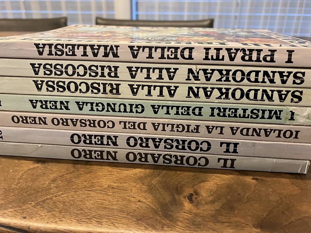 Livres: E. Salgari: libri  per ragazzi da collezione – D'occasion à losone par china06 1