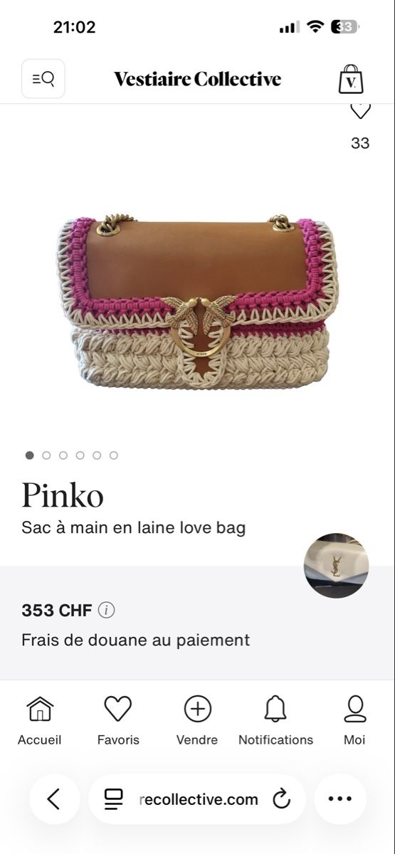 Pinko Borse da donna: Sac pinko love bag – Nuovo (secondo la descrizione) da Dully venduto da Gaby_bkz2 7