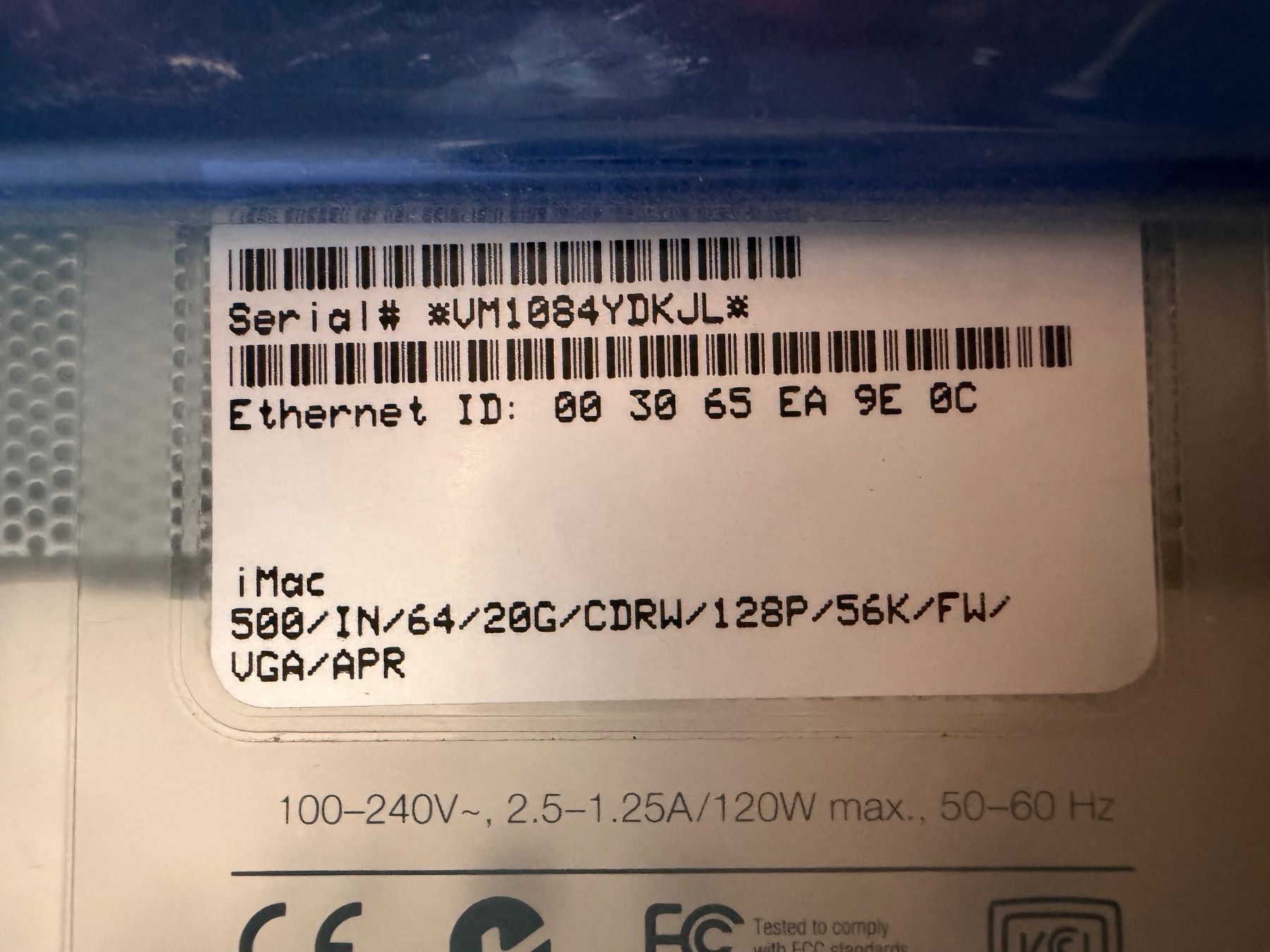 Apple PC: Zwei iMac G3 apple Computer retro blau – Usato da Winterthur venduto da ram_67cv 5