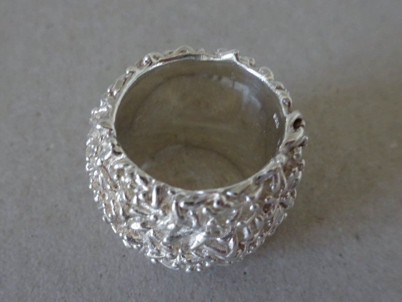 Anelli: Ring Korallenhaut / 925 Silber Gr.52 – Usato da Esslingen venduto da eintagammeer
