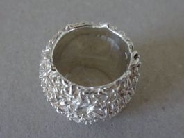 Ring Korallenhaut / 925 Silber Gr.52