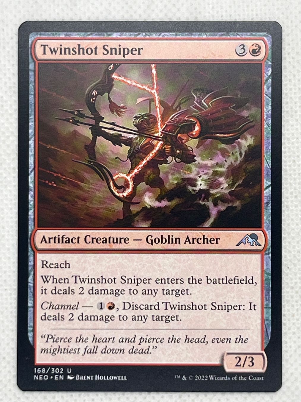 Magic The Gathering Carte collezionabili: Magic Twinshot Sniper Karte – Usato da Hinterkappelen venduto da Kim1992