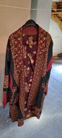 2x antiker Chirpy Turkmenistan - handbestickt