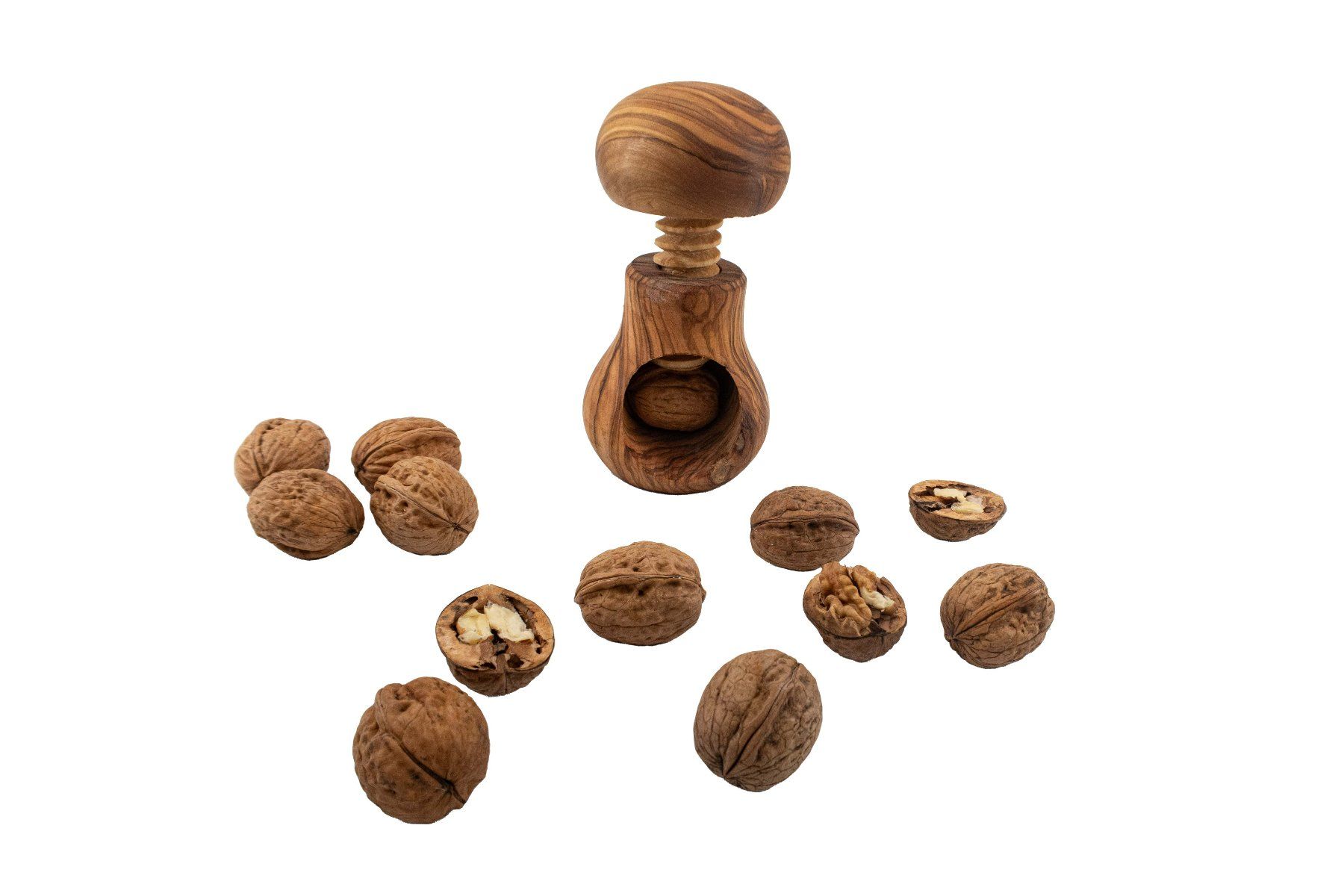 Elettrodomestici da cucina: Olivenholz Deluxe Nussknacker Pilz – Nuovo e nell'imballaggio originale da Pfäffikon ZH venduto da justnatur 7