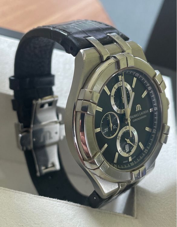 Maurice Lacroix Orologi: Maurice Lacroix Aikon Chronograph 44mm – Usato da Rorschacherberg venduto da therbsti 2