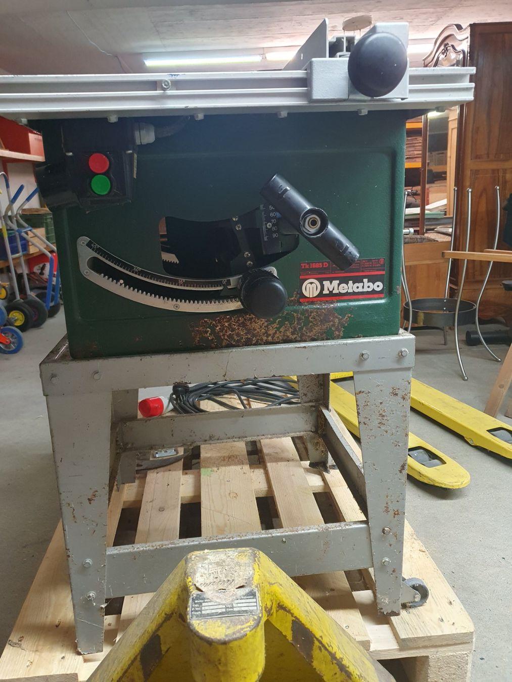 Tutte le macchine: Metabo tk 1685 Tischkreissäge – Usato da horw venduto da IMAGO-Luzern 3