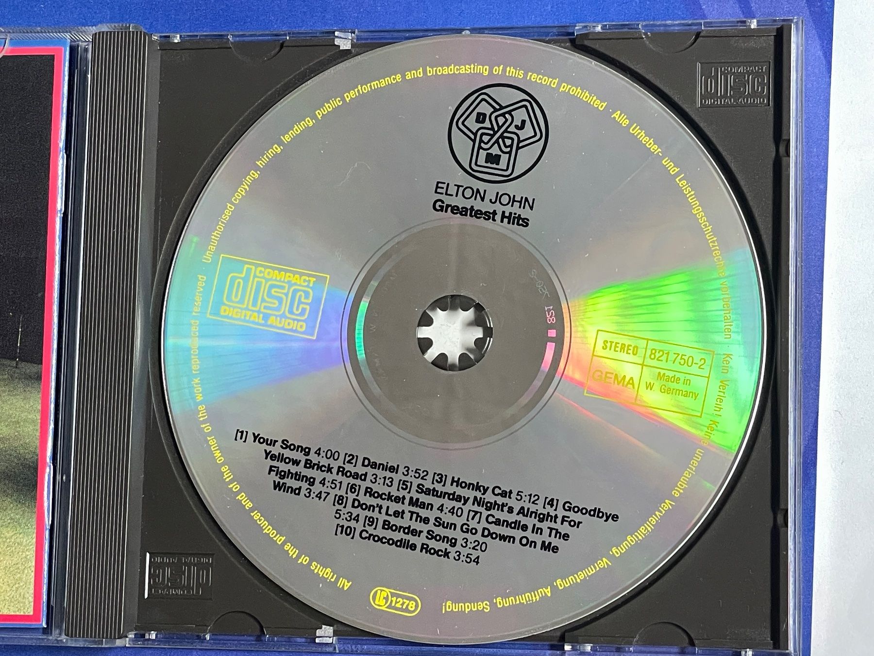 CD: Elton John – Greatest Hits – Usato da Muri b. Bern venduto da AdidasCollector 2