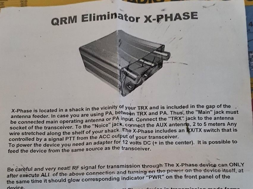 QRM Eliminator X-PHASE (Gebraucht) in Einigen für CHF 50 – mit ...