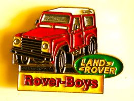 Pin Rover Boys Landrover