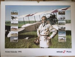Swissair Jahreskalender 1995.