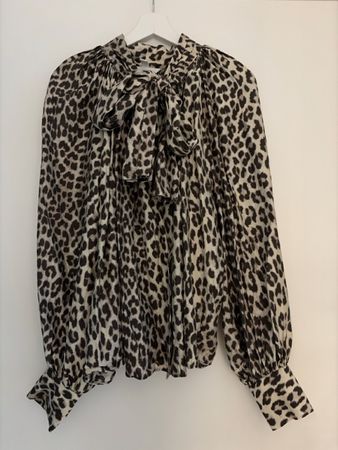 H&M Bluse mit Leoprint, Gr. L, Top Zustand